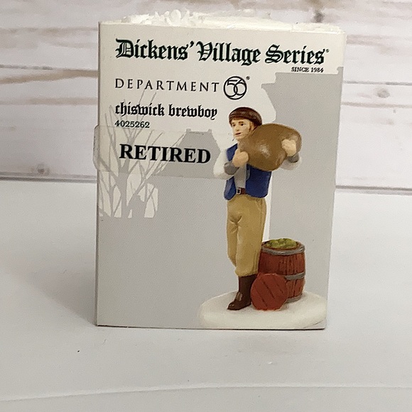 DEPARTMENT 56 - Chiswick Brewboy - Heritage Village - Dickens Village - Picture 5 of 6